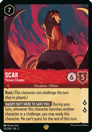 2RTF-125, L, Scar - Vicious Cheater (Foil)