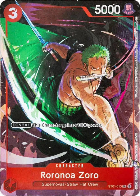 ST01-013, SR, Roronoa Zoro (Gift Collection 2023)