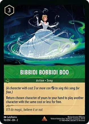 2RTF-096, R, Bibbidi Bobbidi Boo (Foil)