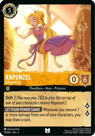 2RTF-019, UC, Rapunzel - Gifted Artist