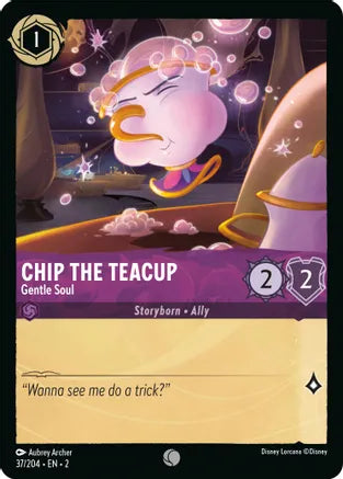 2RTF-037, C, Chip the Teacup - Gentle Soul (Foil)