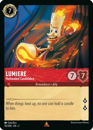 2RTF-112, R, Lumiere - Hotheaded Candelabra (Foil)