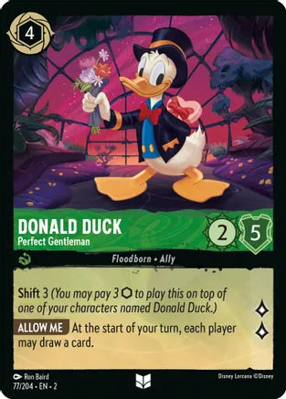 2RTF-077, UC, Donald Duck - Perfect Gentleman