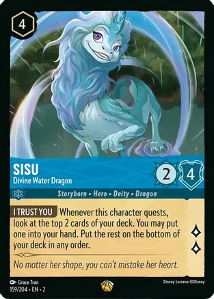 2RTF-159, L, Sisu - Divine Water Dragon (Foil)