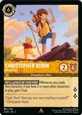 2RTF-002, R, Christopher Robin - Adventurer (Foil)