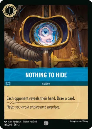 2RTF-165, C, Nothing to Hide (Foil)
