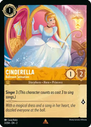 2RTF-003, R, Cinderella - Ballroom Sensation (Foil)