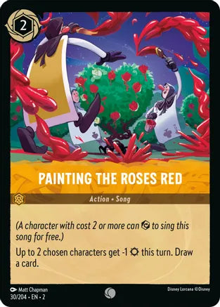 2RTF-030, C, Painting the Roses Red