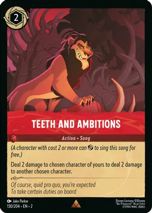 2RTF-130, R, Teeth and Ambitions (Foil)