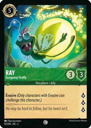 2RTF-092, C, Ray - Easygoing Firefly (Foil)
