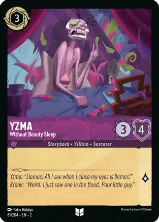 2RTF-061, UC, Yzma - Without Beauty Sleep (Foil)