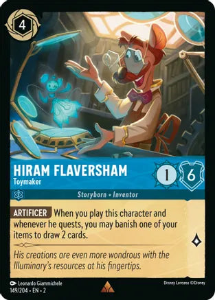 2RTF-149, R, Hiram Flaversham - Toymaker (Foil)