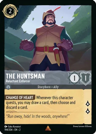 2RTF-194, R, The Huntsman - Reluctant Enforcer (Foil)