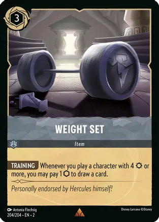 2RTF-204, R, Weight Set (Foil)