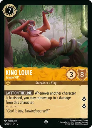 2RTF-012, SR, King Louie - Jungle VIP (Foil)
