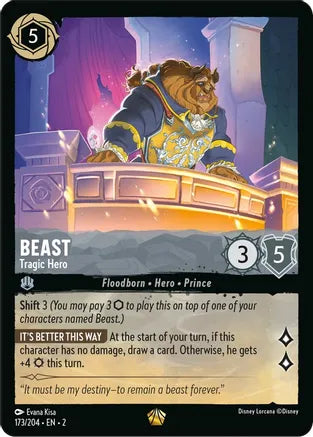 2RTF-173, L, Beast - Tragic Hero (Foil)
