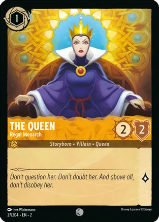 2RTF-027, C, The Queen - Regal Monarch (Foil)