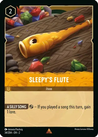 2RTF-034, R, Sleepy's Flute (Foil)