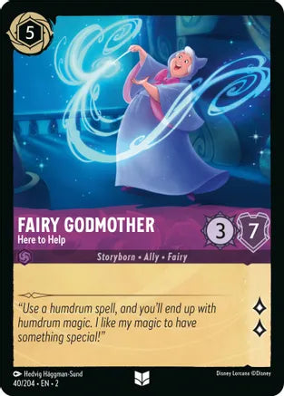 2RTF-040, UC, Fairy Godmother - Here to Help