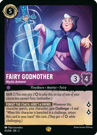 2RTF-041, L, Fairy Godmother - Mystic Armorer