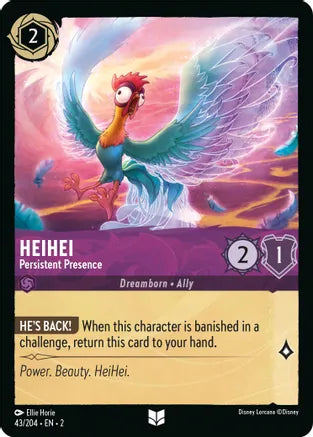 2RTF-043, UC, HeiHei - Persistent Presence (Foil)