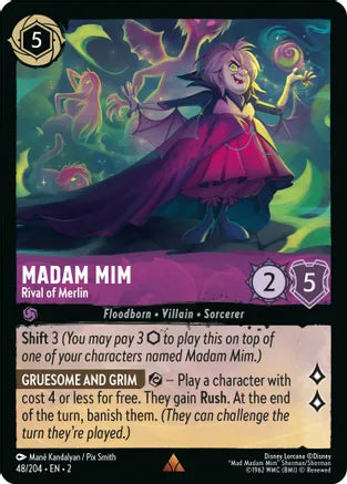 2RTF-048, R, Madam Mim - Rival of Merlin