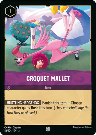 2RTF-066, C, Croquet Mallet (Foil)