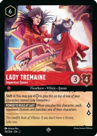 2RTF-110, SR, Lady Tremaine - Imperious Queen