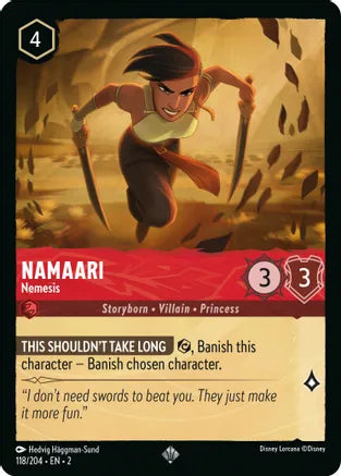 2RTF-118, SR, Namaari - Nemesis