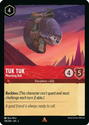 2RTF-128, R, Tuk Tuk - Wrecking Ball (Foil)