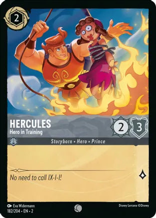2RTF-182, C, Hercules - Hero in Training (Foil)