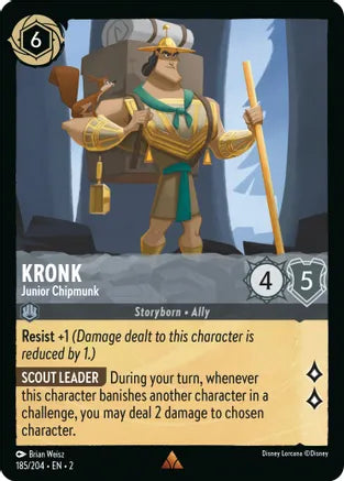 2RTF-185, R, Kronk - Junior Chipmunk (Foil)