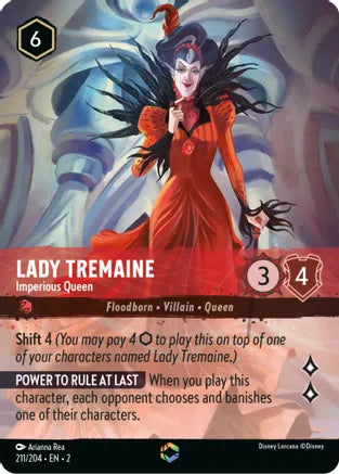 2RTF-211, E, Lady Tremaine - Imperious Queen (Alternate Art)