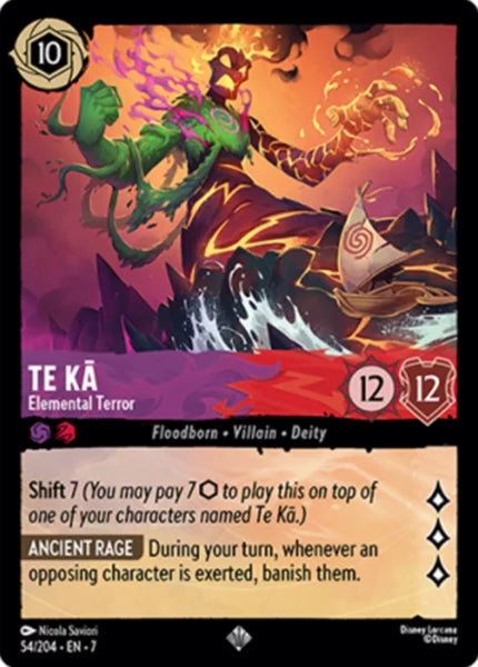 7ARC-054, SR, Te Kā - Elemental Terror