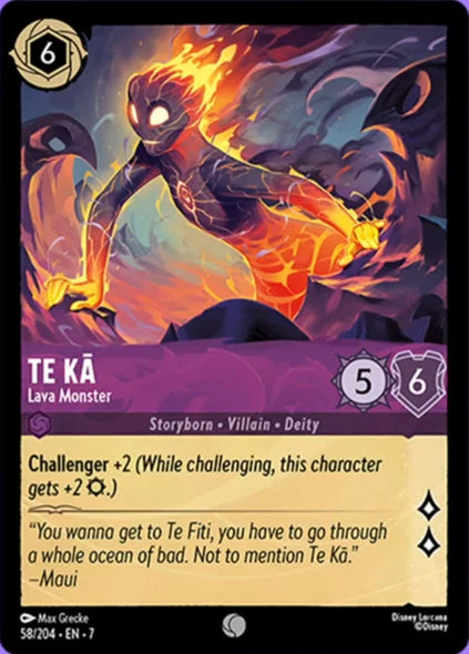 7ARC-058, C, Te Kā - Lava Monster