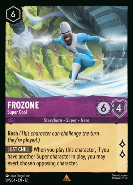 12WIL-059, R, Frozone - Super Cool