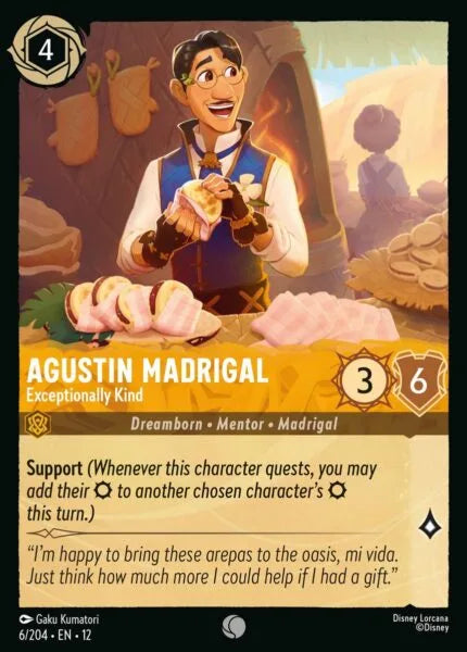 12WIL-006, C, Agustin Madrigal - Exceptionally Kind