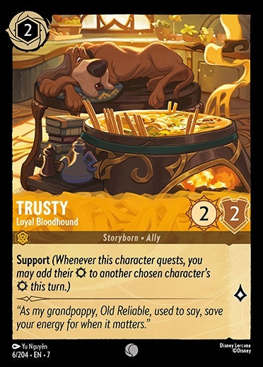 7ARC-006, C, Trusty - Loyal Bloodhound (Foil)