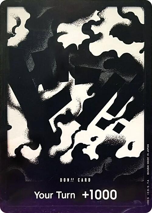 OP09-000, D, DON!! (Alternate Art), Blackbeard DP06