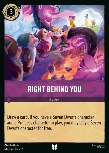 12WIL-064, UC, Right Behind You (Foil)