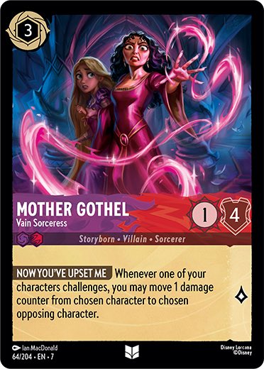 7ARC-064, UC, Mother Gothel - Vain Sorceress