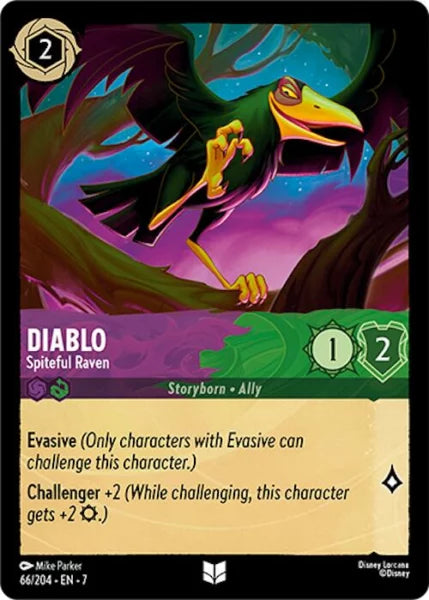 7ARC-066, UC, Diablo - Spiteful Raven (Foil)