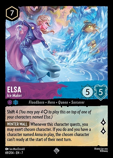 7ARC-069, SR, Elsa - Ice Maker