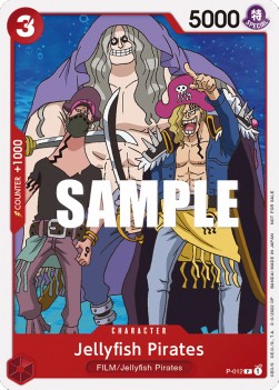 P-012, P, Jellyfish Pirates (Promo Version)