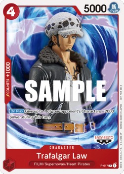 P-017, P,  Trafalgar Law (Promo Version)
