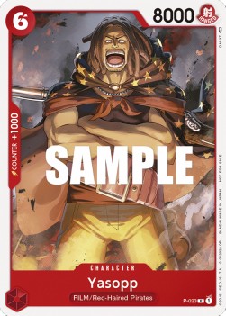 P-023, P, Yasopp (Promo Version)