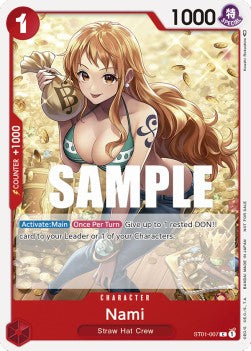 ST01-007, C, Nami (Promo Version)