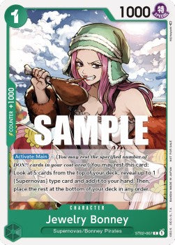 ST02-007, C, Jewelry Bonney (Promo Version)