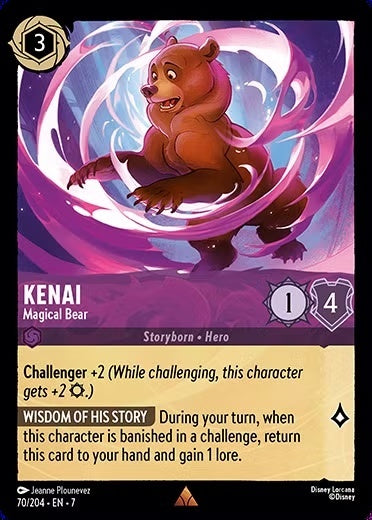 7ARC-070, R, Kenai - Magical Bear