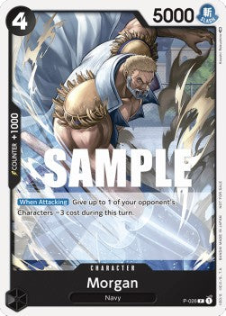 P-026, P, Morgan (Promo Version)